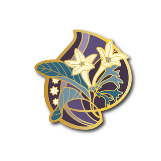 Nocturnal Nouveau Pin | Night Blooming Jasmine - Gold