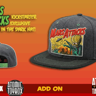 Mars Attacks KS Exclusive Baseball Hat by Bull Airs x  Atomic!