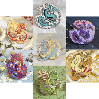 Wild Dragons Pin