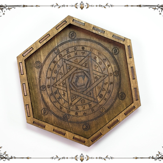 Alchemy Circle Dice Tray