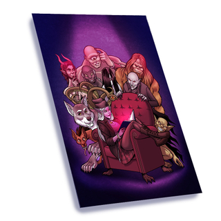 Living With Monsters Print