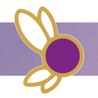 Purple Fae Mini Pin