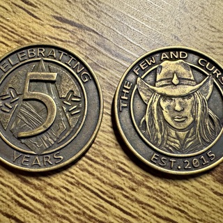 Collectible 5-Year Anniversary Coin