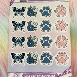Lil' Stinkers - Sticker Set B - Mini Pins