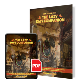 Lazy DM's Companion Print + PDF