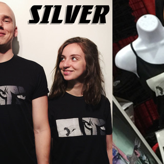 Silver shirt