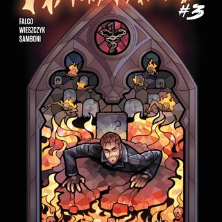 HAUNTING #3 "Stained-glass" Cover D