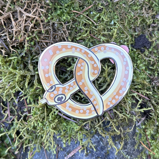 Pretzel Snake Premium Pin
