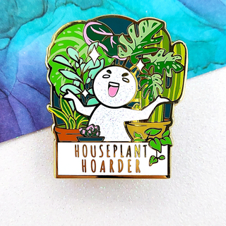 "Houseplant Hoarder" Enamel Pin