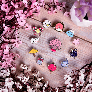 🌸 Souls of Nature Mini Pins Full Set