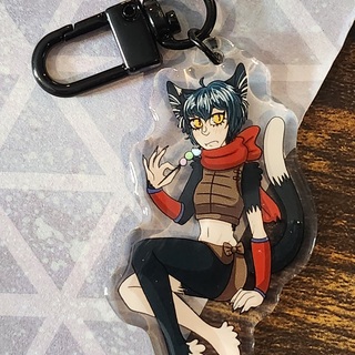 Dungeon Cat Keychain