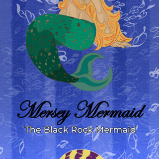 bookmark:  Mersey mermaid