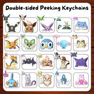 Peeking Keychain (Group 1)