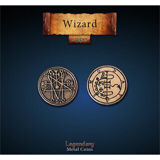 Wizard Copper Coins