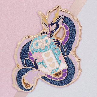 Charm Hoarder Enamel Pin