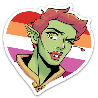 Lesbian Pride Sticker