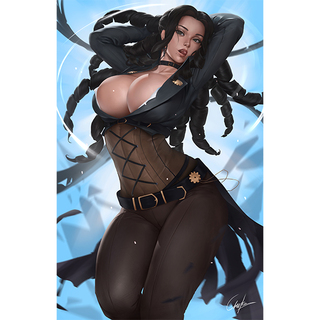Metal Print G - Miss Henpai "Turn This Ship Around"