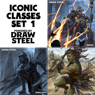 MCDM Draw Steel Iconic Classes Set One