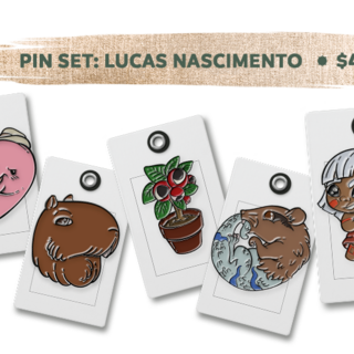 Pin Set - Lucas Nascimento