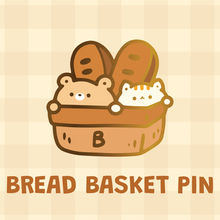 Bread Basket Enamel Pin
