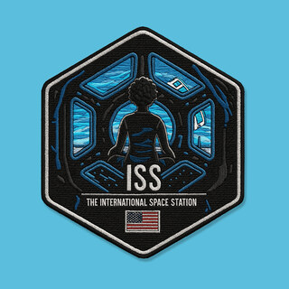 ISS 3.75" Patch
