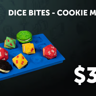 Dice Bites Cookie Mold