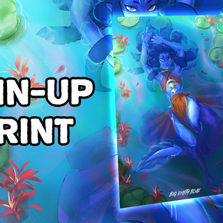 Satzija's Pinup Poster (Print)