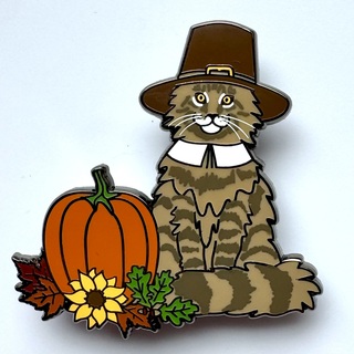 Thanksgiving Coon pin