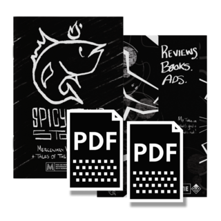PDF Lo-Fi Bundle: Spicy Tuna Stories + Reviews.Books.Ads.