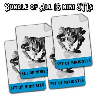 Bundle of Miniatures (STL Files)