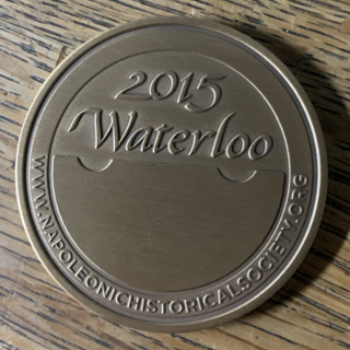 Waterloo 1815 challenge coin