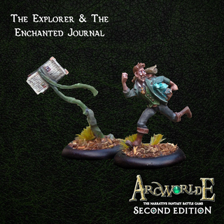 (Metal) The Explorer and Enchanted Journal