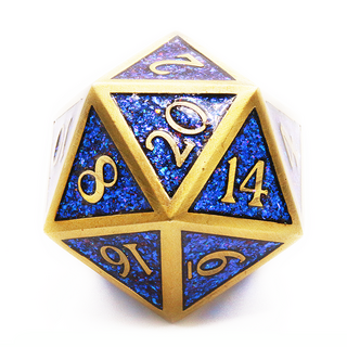 Divine Favor - Giant Metal D20