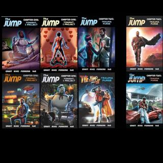 The Jump - Issues 1 & 2 - ALL EIGHT COVERS!