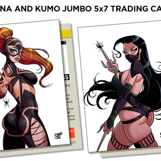 Arachna & Kumo Jumbo Trading Card Set