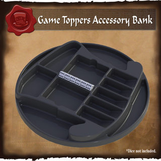 Game Toppers Accessory Bank w/Turntable