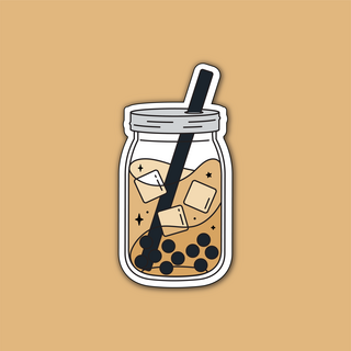 Milk Tea Boba Sticker