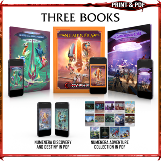 LATE PLEDGE: THREE BOOKS (print and PDF)