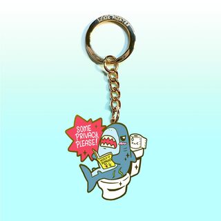 Keychain Some Privacy Please! Shark