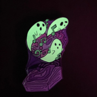 Ghost music pin