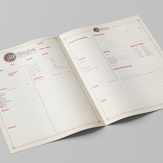 Cuadernos de personaje