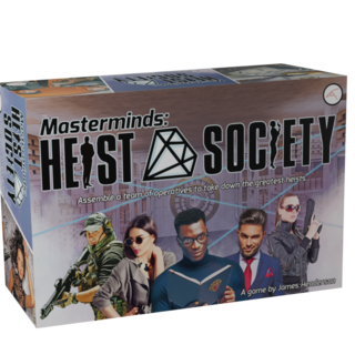 Masterminds: Heist Society card game -with Kickstarter Extras