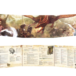 🎴 Écran de jeu Dragons - Version au choix + PDF