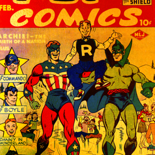 Pep Comics #36 Gold Foil Variant (Pre-Order exclusive)