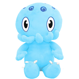 C is for Cthulhu BLUE Baby Plush [6 in.]