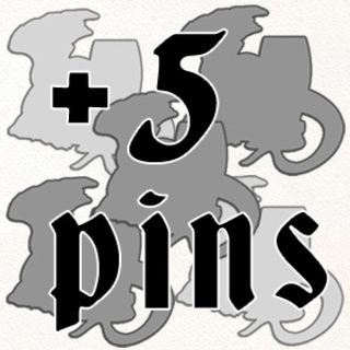 Five pins - Pre Order