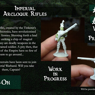 (Resin) Imperial Arcloque Rifles (2)
