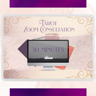 Thirty-minute Tarot Consultation on Zoom