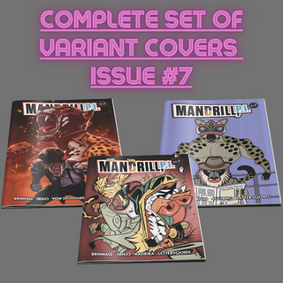 Complete Variant Cover Set Issue #7