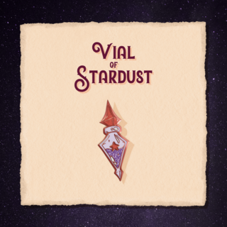 Vial of Stardust Mini Pin